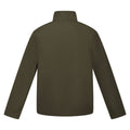 Dark Khaki - Back - Regatta Mens Cera V Wind Resistant Soft Shell Jacket
