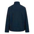 Navy Marl-Moonlight Denim - Back - Regatta Mens Cera V Wind Resistant Soft Shell Jacket