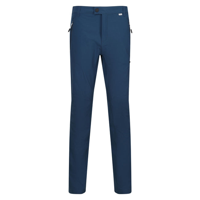 Navy - Front - Regatta Mens Highton Walking Trousers