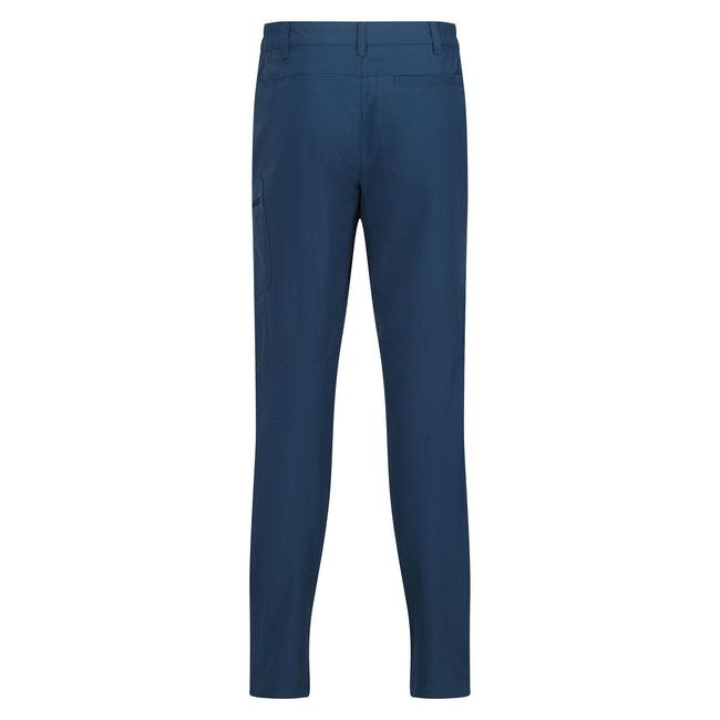 Navy - Back - Regatta Mens Highton Walking Trousers