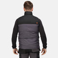 Iron-Black - Side - Regatta Professional Mens Insulated Body Warmer