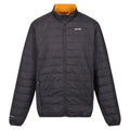 Ash-Orange Pepper - Front - Regatta Mens Hillpack Quilted Insulated Jacket