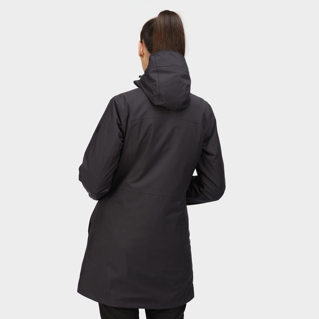 Ash - Lifestyle - Regatta Womens-Ladies Denbury II 3-In-1 Waterproof Jacket
