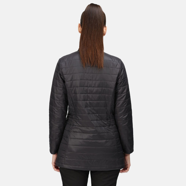 Ash - Pack Shot - Regatta Womens-Ladies Denbury II 3-In-1 Waterproof Jacket