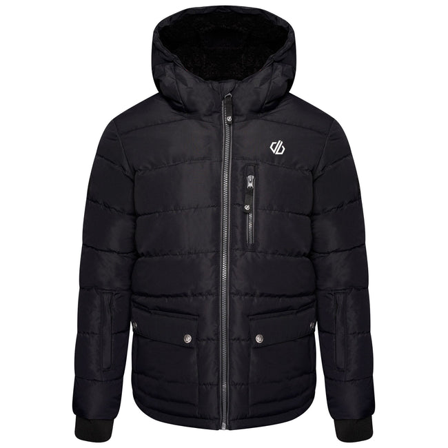 Black - Front - Dare 2B Boys Waterproof Ski Jacket