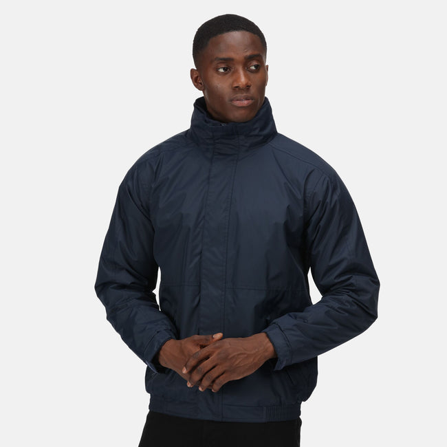 Navy - Back - Regatta Professional Mens Waterproof Insulated Jacket