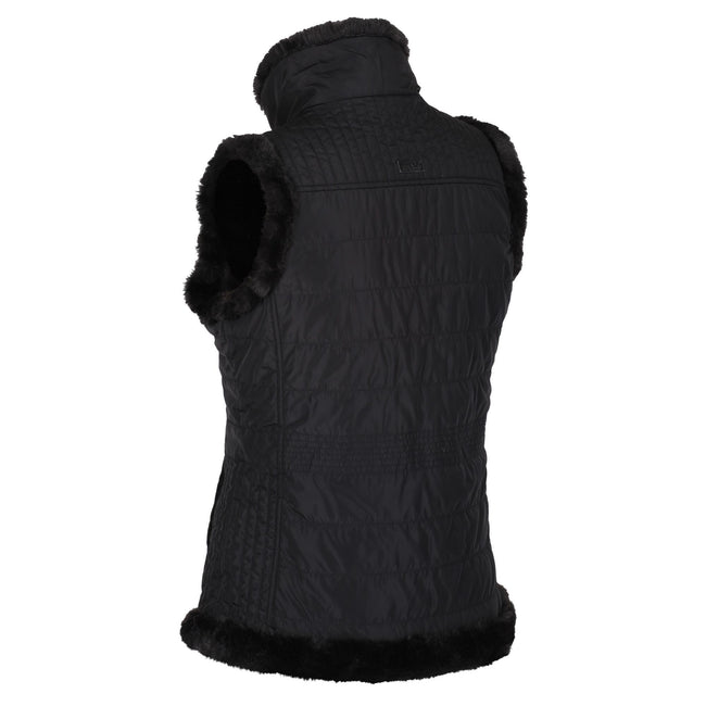 Black - Close up - Regatta Womens-Ladies Winslow Body Warmer