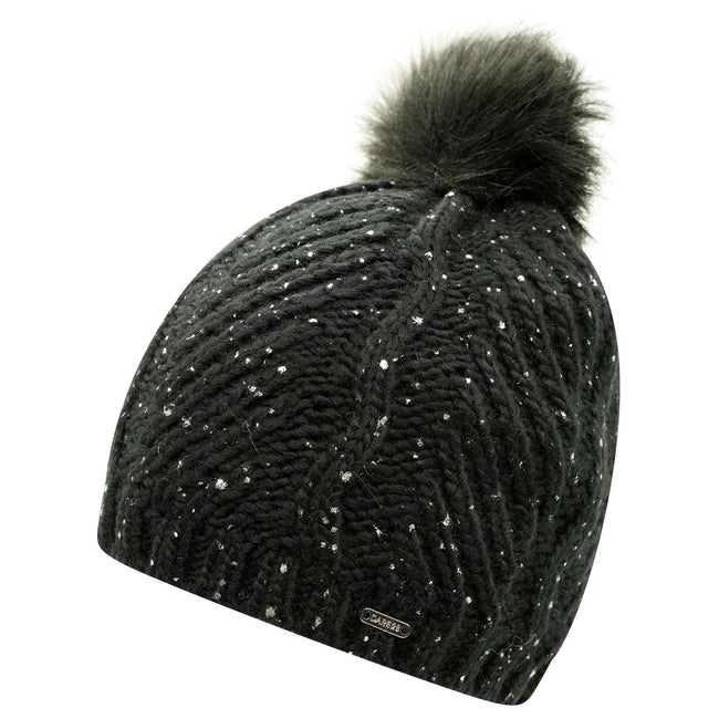 Black - Back - Dare 2B Womens-Ladies Remind Beanie