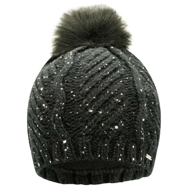 Black - Front - Dare 2B Womens-Ladies Remind Beanie