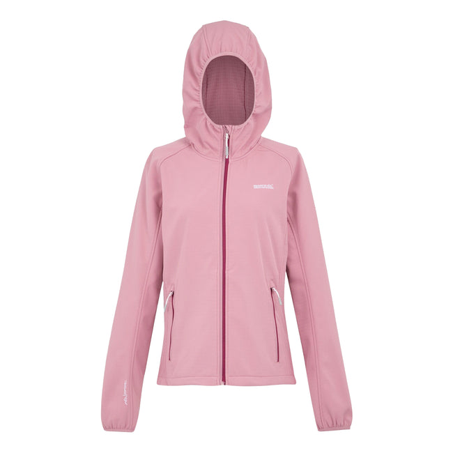Lilas - Front - Regatta Womens-Ladies Soft Shell Jacket