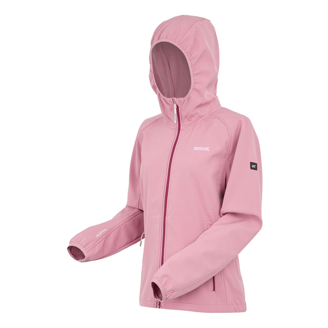Lilas - Side - Regatta Womens-Ladies Soft Shell Jacket