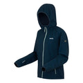 Navy-Icy Morn Marl - Side - Regatta Womens-Ladies Soft Shell Jacket