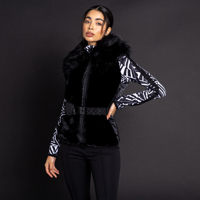 Black - Back - Dare 2B Womens-Ladies Julien Macdonald Monsumer Gilet