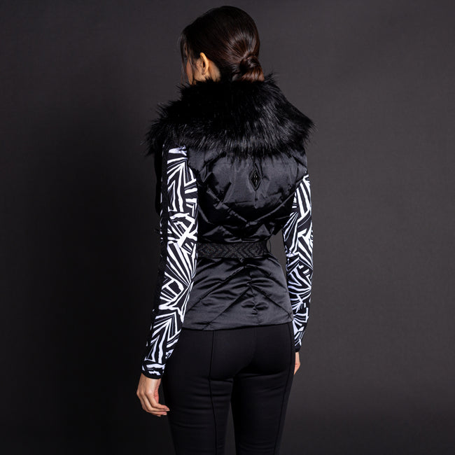 Black - Side - Dare 2B Womens-Ladies Julien Macdonald Monsumer Gilet