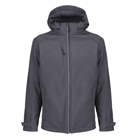 Seal Grey - Front - Regatta Professional Mens 4 in 1 Soft Shell Jacket