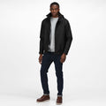Black - Side - Regatta Professional Mens Waterproof Jacket