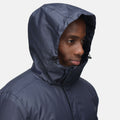 Navy - Close up - Regatta Professional Mens Waterproof Jacket