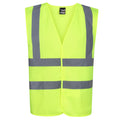 Yellow - Front - Regatta Professional Mens Hi-Vis Vest
