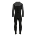 Black-Dark Grey-White - Back - Regatta Mens Grippy Wetsuit