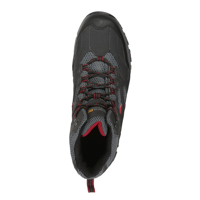 Ash-Rio Red - Pack Shot - Regatta Professional Mens Safety Boots