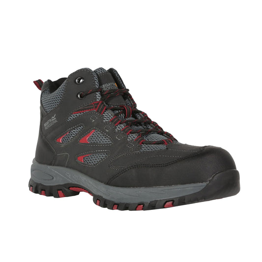 Ash-Rio Red - Front - Regatta Professional Mens Safety Boots