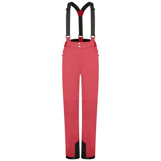 Earth Rose - Front - Dare 2B Womens-Ladies Effused II Waterproof Ski Trousers