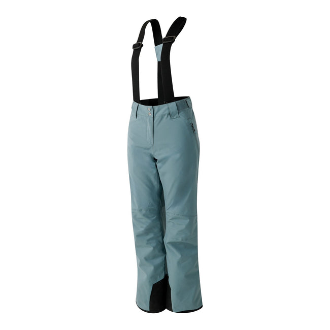 Element Grey - Side - Dare 2B Womens-Ladies Effused II Waterproof Ski Trousers