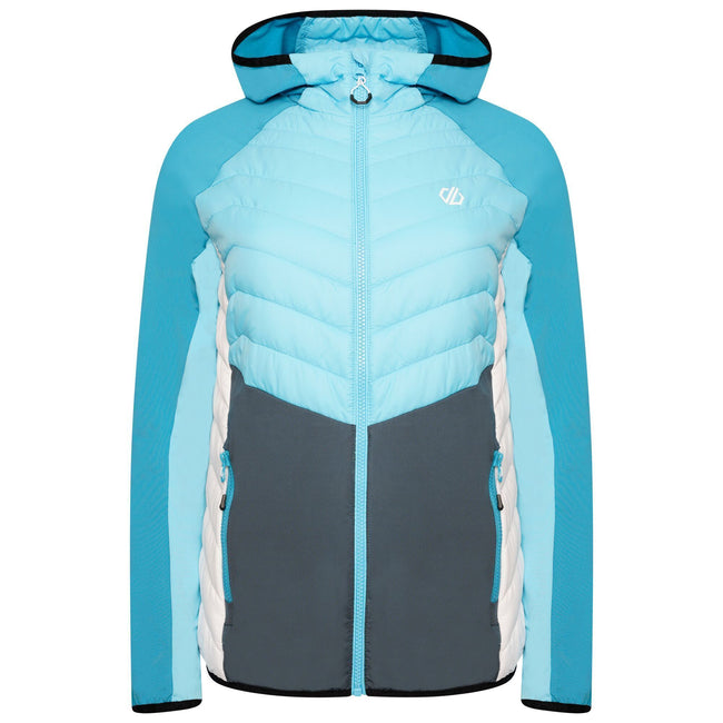 Crystal Seas-Orion Grey - Front - Dare 2B Womens-Ladies Surmount II Wool Hybrid Jacket