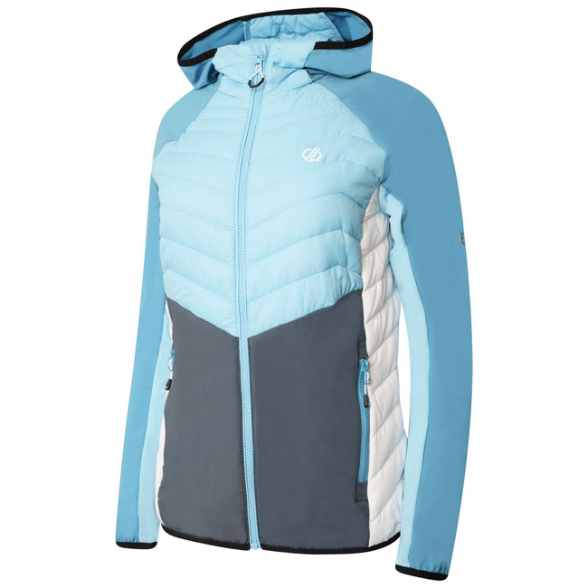Crystal Seas-Orion Grey - Side - Dare 2B Womens-Ladies Surmount II Wool Hybrid Jacket