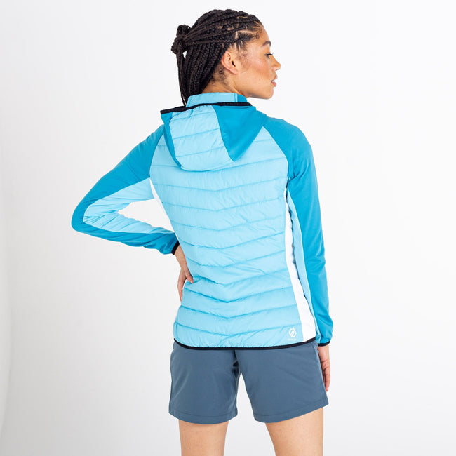Crystal Seas-Orion Grey - Pack Shot - Dare 2B Womens-Ladies Surmount II Wool Hybrid Jacket