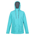 Turquoise - Front - Regatta Womens-Ladies Bayarma Lightweight Waterproof Jacket