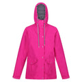 Neon Pink - Front - Regatta Womens-Ladies Bayarma Lightweight Waterproof Jacket