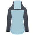 Crystal Seas-Capri Blue - Close up - Dare 2B Womens-Ladies Diverse II Waterproof Jacket