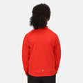 Fiery Red - Side - Regatta Childrens-Kids Highton Lite II Soft Shell Jacket