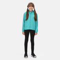 Turquoise - Lifestyle - Regatta Childrens-Kids Highton Lite II Soft Shell Jacket