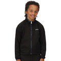 Black - Back - Regatta Childrens-Kids Highton Lite II Soft Shell Jacket