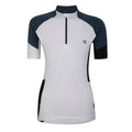 White-Orion Grey - Front - Dare 2B Womens-Ladies Compassion II Lightweight Jersey
