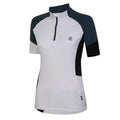White-Orion Grey - Side - Dare 2B Womens-Ladies Compassion II Lightweight Jersey