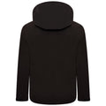 Black - Back - Dare 2B Mens Switch Out Recycled Waterproof Jacket