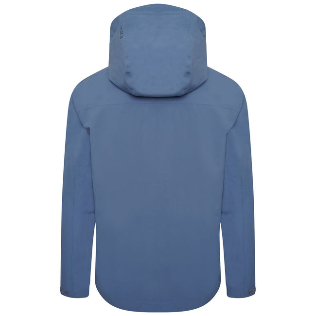 Stellar Blue - Back - Dare 2B Mens Switch Out Recycled Waterproof Jacket