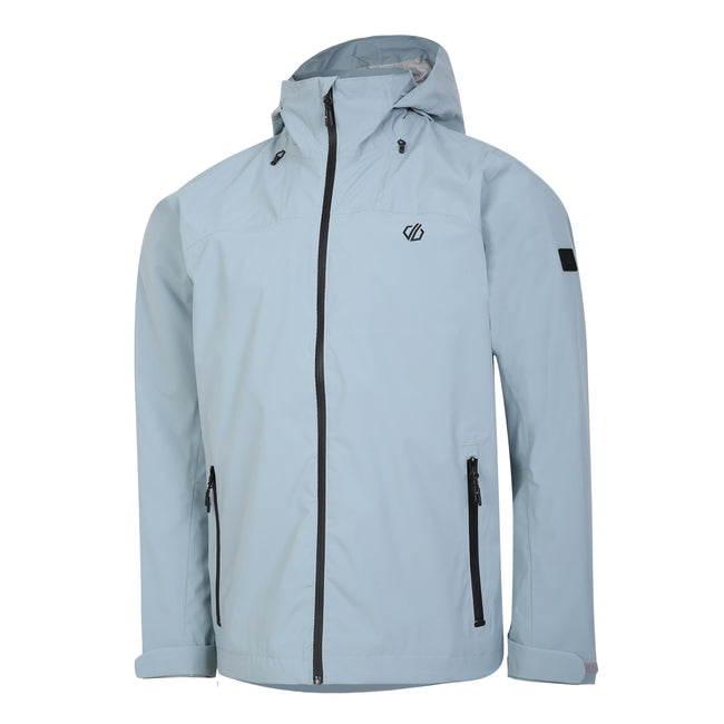 Slate - Side - Dare 2B Mens Switch Out Recycled Waterproof Jacket