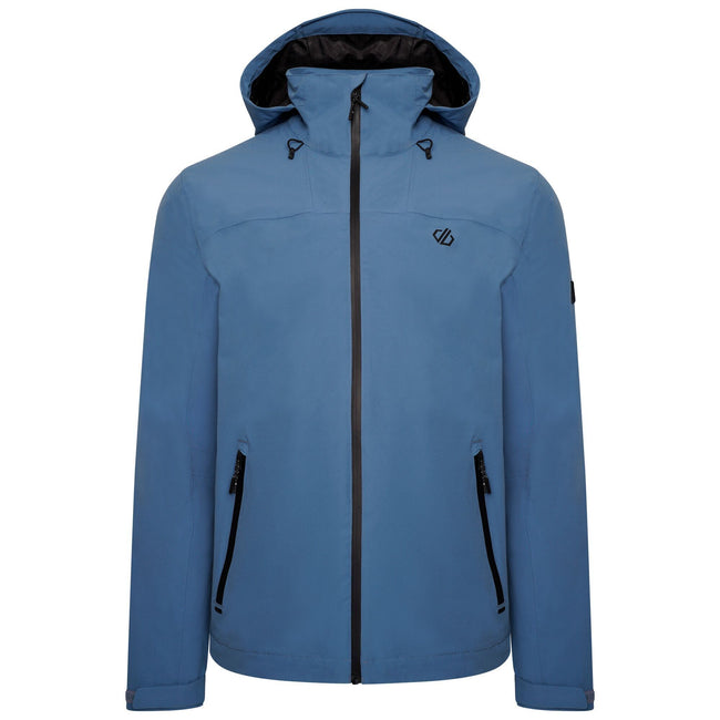 Stellar Blue - Front - Dare 2B Mens Switch Out Recycled Waterproof Jacket