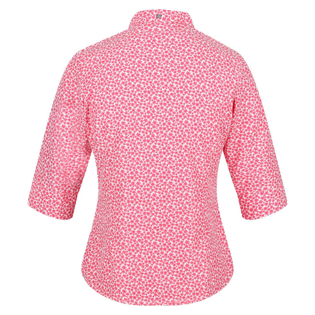 Tropical Pink - Lifestyle - Regatta Womens-Ladies Nimis IV Floral Shirt