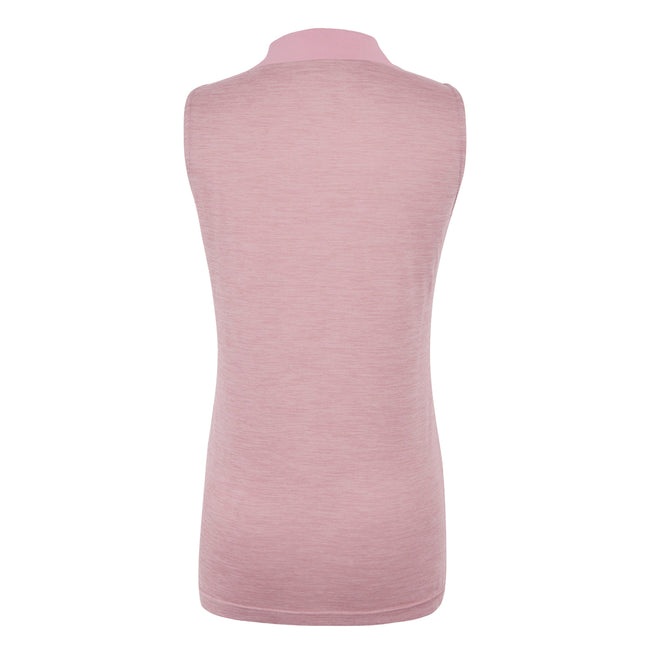 Lilac - Back - Regatta Womens-Ladies Tima II Sleeveless Polo Shirt