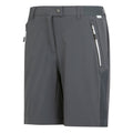Seal Grey - Side - Regatta Womens-Ladies Mountain II Shorts