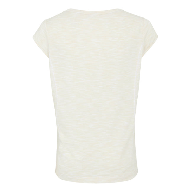 Light Vanilla - Back - Regatta Womens-Ladies Hyperdimension II T-Shirt