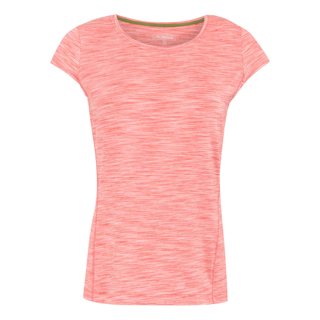 Peach Bloom - Front - Regatta Womens-Ladies Hyperdimension II T-Shirt
