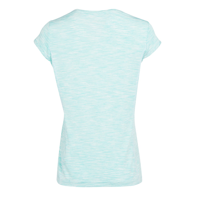 Bleached Aqua - Back - Regatta Womens-Ladies Hyperdimension II T-Shirt