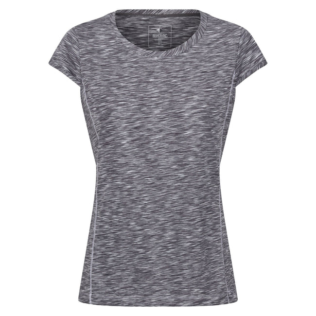 Seal Grey - Front - Regatta Womens-Ladies Hyperdimension II T-Shirt
