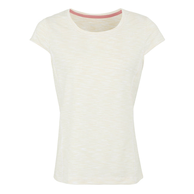 Light Vanilla - Front - Regatta Womens-Ladies Hyperdimension II T-Shirt